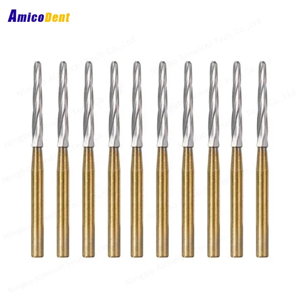 23Mm 25mm 28mm Dentals Carbide Needle Endo Z Gold Drill Bit, Electric Power Supply FG Dentals Carbide Needle, Safe Operation