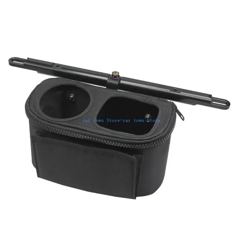 

RXJE Universal Motorcycle Bike Handlebar Drink Cup Holder Beverage Water Bottle Stand