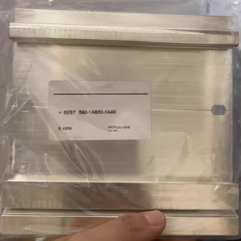 6ES7590-1AB60-0AA0 Mounting Rail 160mm 6.3 inch for S7-1500 PLC Module with Grounding Screw Integrated DIN Rail