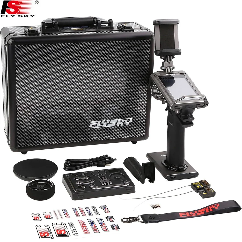 

Flysky Noble NB4 Pro+ 2.4GHz 18CH AFHDS 3 Radio Transmitter w/ 3.5 Inch IPS Touching Screen FGr4B FGr8B Receiver for RC Car Boat