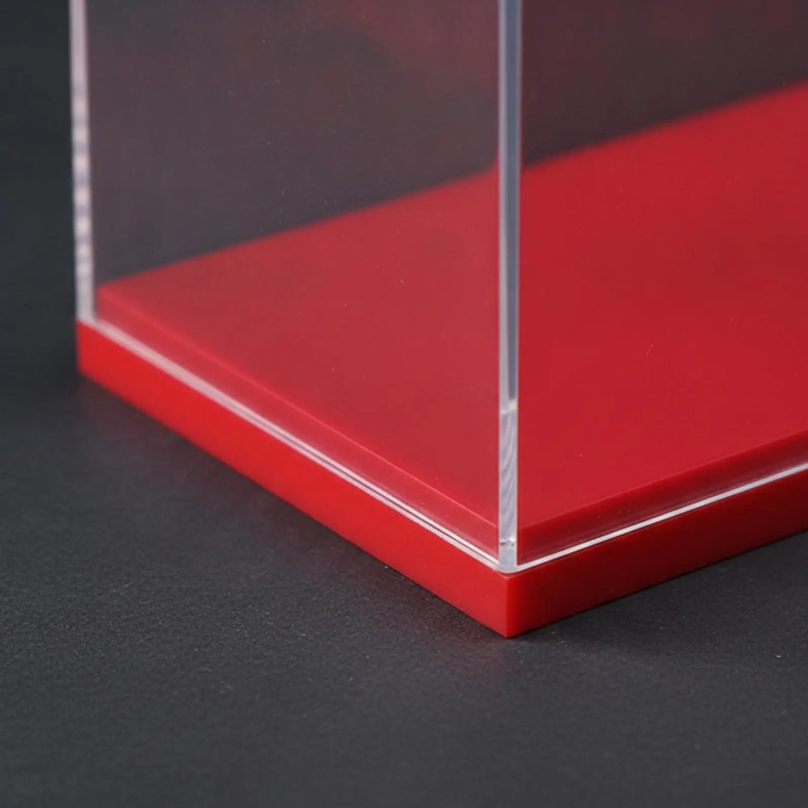 Dustproof Car Model Display Case Acrylic Box with Base for Collectible Miniature Car Kit Model Tools Storage