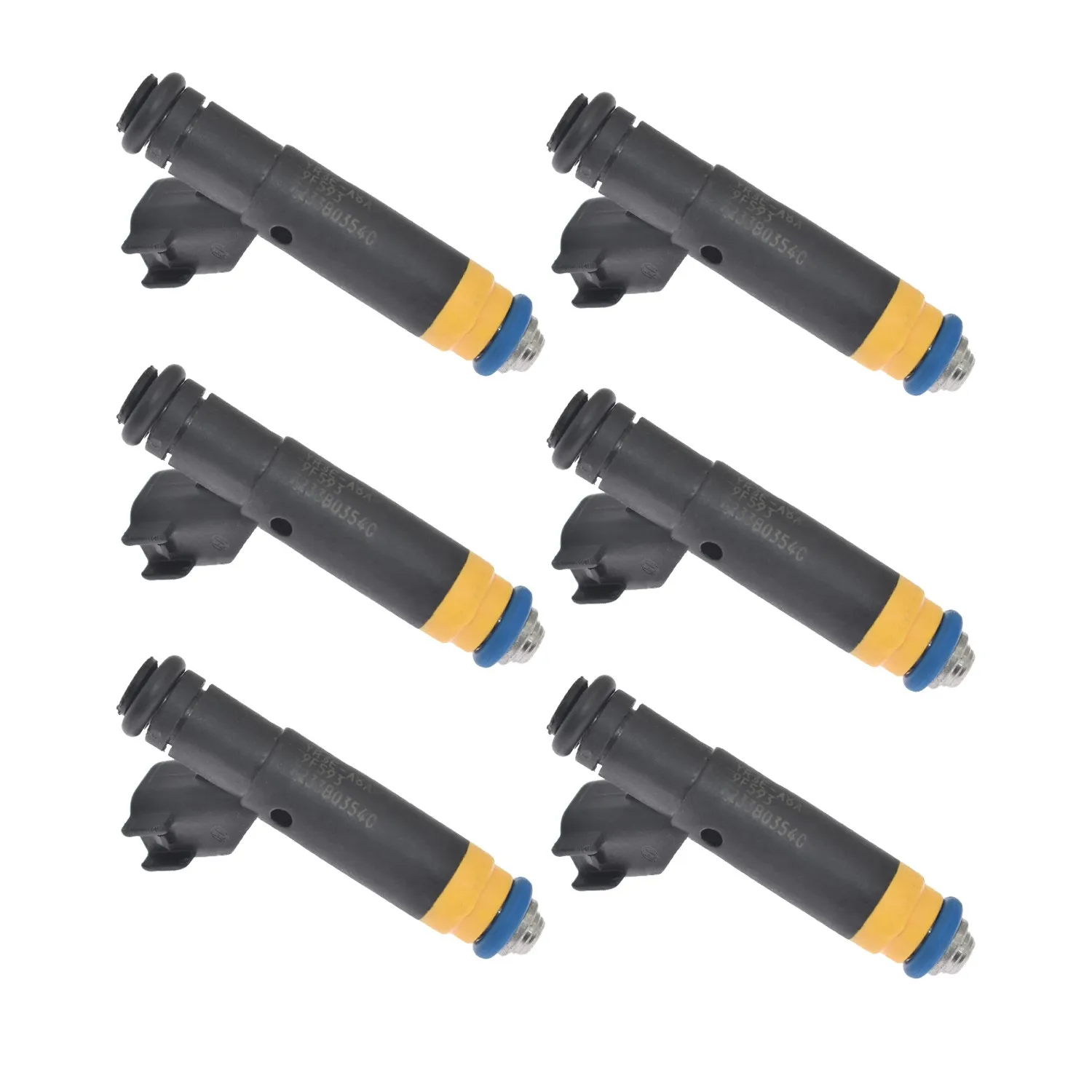 

6pcs Fuel Injectors YR3E-A4A YR3E-A6A 822-11162 For 1999-2004 Ford F-150 Heritage Mustang 3.8L 4.2L Car Accessories