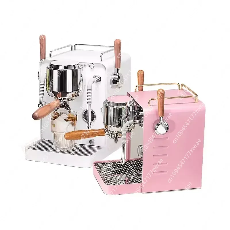 Two Pumps Two Boilers Expresso Coffee Machine Portable Espresso Stainless Steel  Pump 58MM Single Group Coffee
