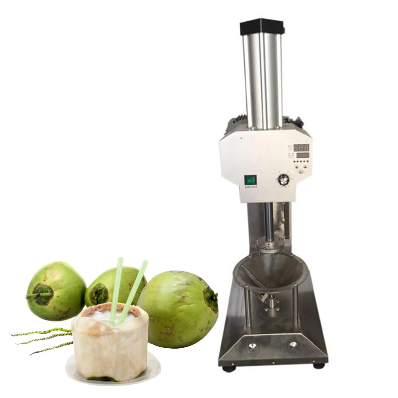 Electric Young Coconut Peeling Machine Coconut Peel Removal Machine Coconut Skin Trimming Machine Green Coconut Peeler