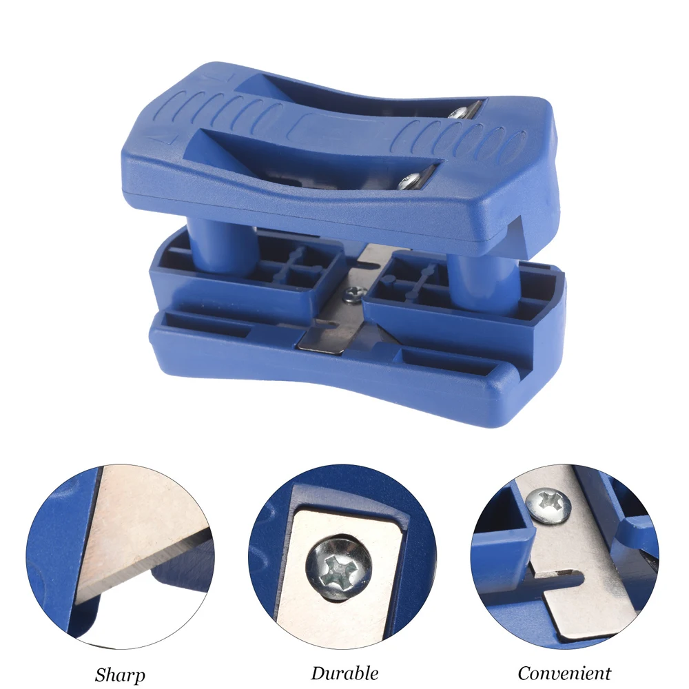 Wood Side Double Edge Trimmer Side Banding Machine Wood Head Tail Trimming for Plastic PVC Plywood Manual Woodworking Hand Tools