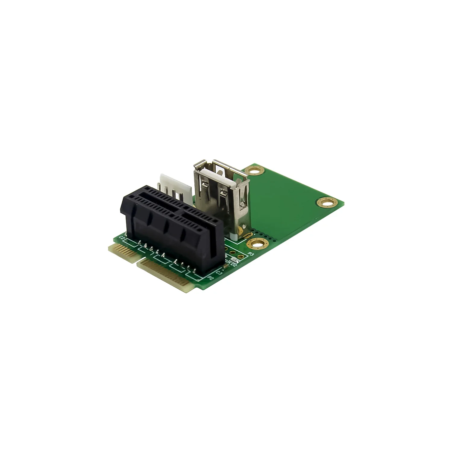 

Mini PCI-E к PCI Express PCI-E 1x плата USB 2,0 половина полный мини PCIE адаптер карта 4-контактный источник питания компьютерные компоненты для ПК