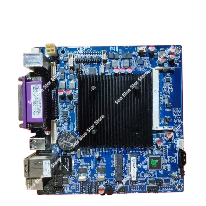 ITX-J1800PB-2CS6 Cash Register Industrial Computer Main Board DC Power Supply, Second-hand Disassembly Main Board