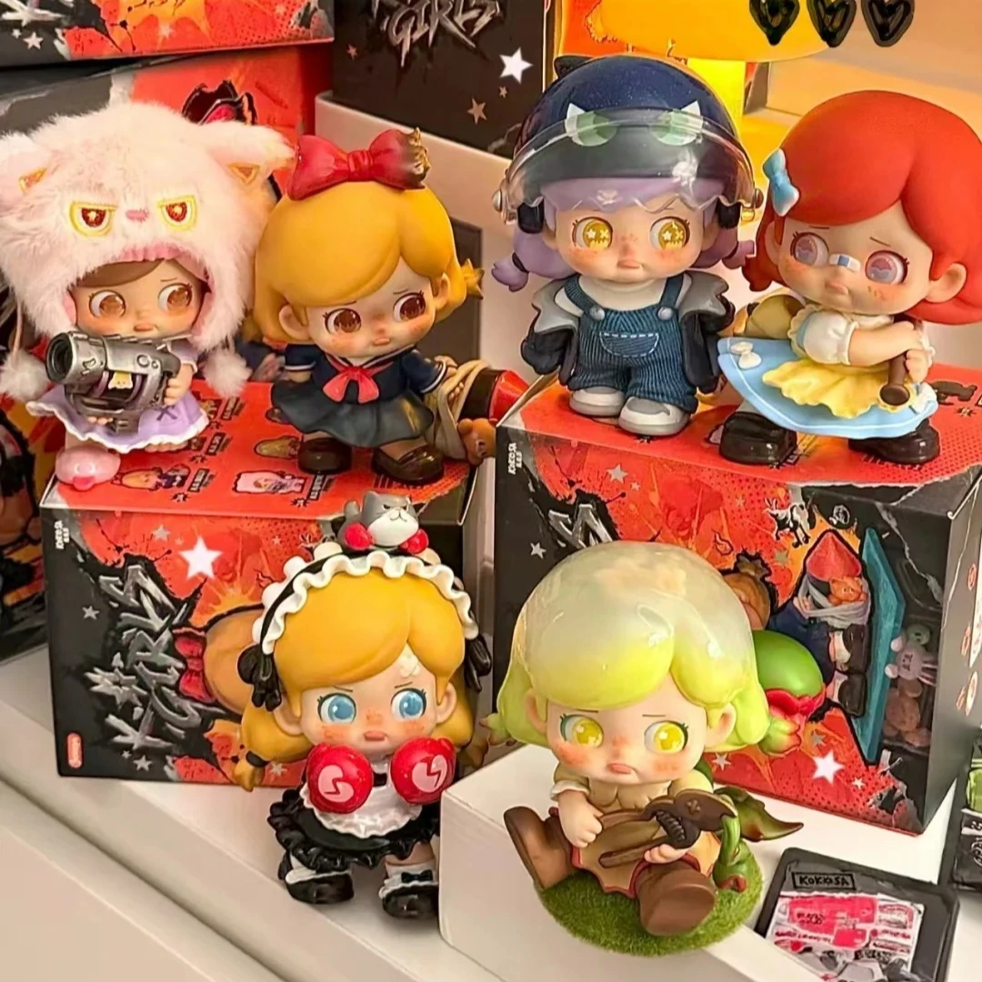 

New Genuine K.O.Girls Series Blind Box Cute KOKOSA Rampage Lolita Cartoon Decor Collectible Toys for Girls Surprise Gift