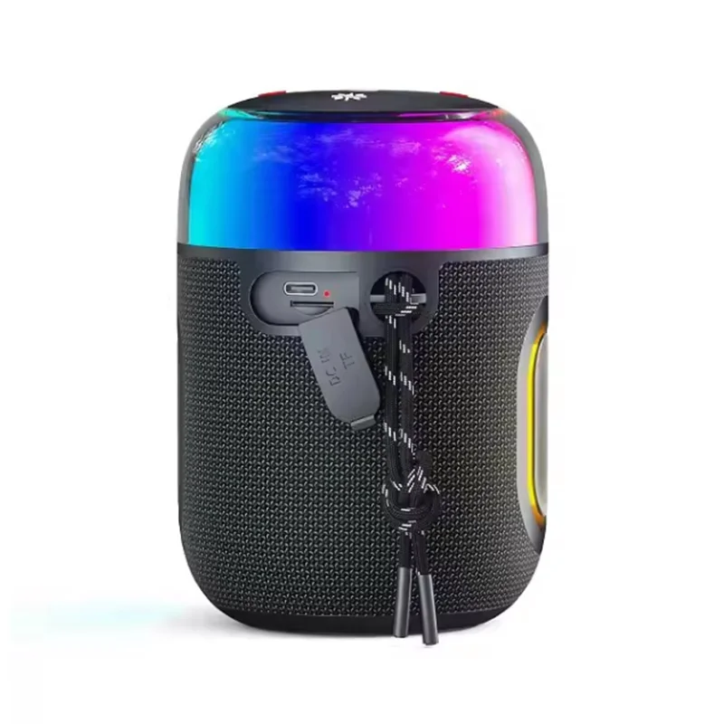 

High Quality Portable Mini Wireless Speaker Outdoor Sports IPX5 Waterproof Sound Column Built-in Two Diaphragm Subwoofer TF Card