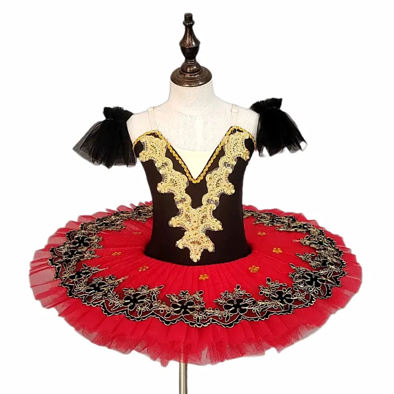 Children's Ballet Skirt, Girls' Dance Skirt, Circular Ballet Skirt, Ballet Gymnastics Practice Skirt, Dance Performance Costume