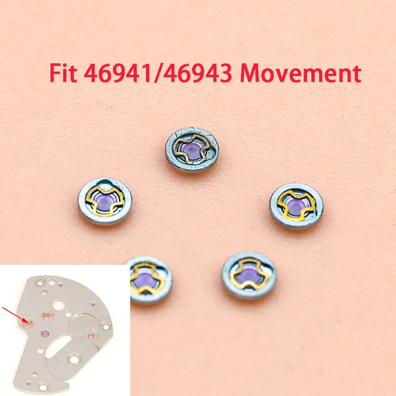 

46941 46943 Movement Accessories Shock Absorbers Replacement Spare Parts For Oriental Double Lion Watch Main splint Aftermarket