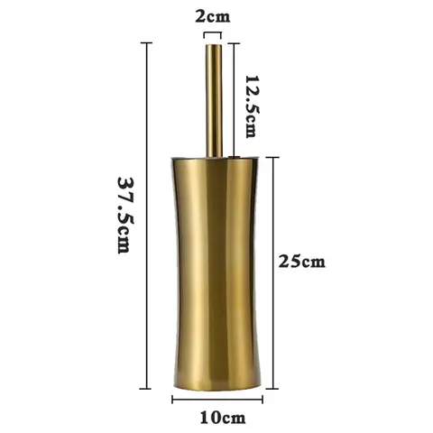 8 best sales guld toalettborste - №2