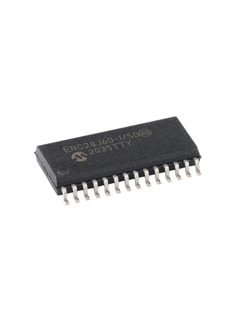 정품 ENC28J60-I/SO SOIC-28 독립 이더넷 컨트롤러 칩, 10 개