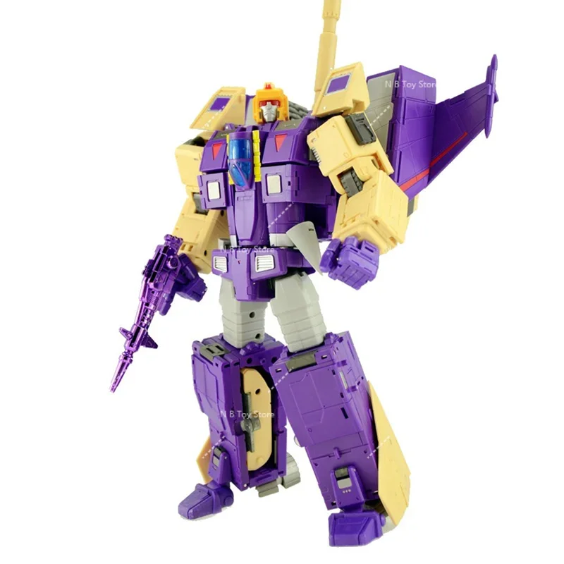 In Voorraad Transformatie G1 DX9D08 Wegalt MP Blitzwing Versie Tres Veranderingen Lucht Vliegtuig Model Model Figuren van Speelgoed Verzamelen Geschenken