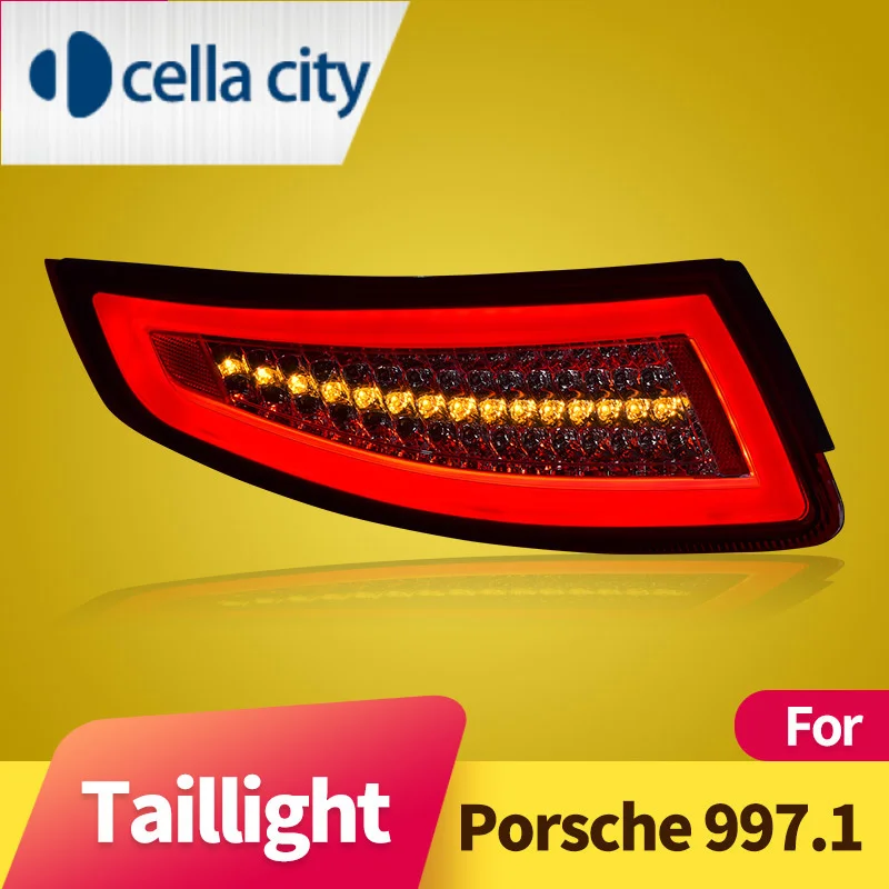 Suitable for Porsche 997.1 taillight assembly 2005-2008 Porsche 911 modified LED rear taillight assembly