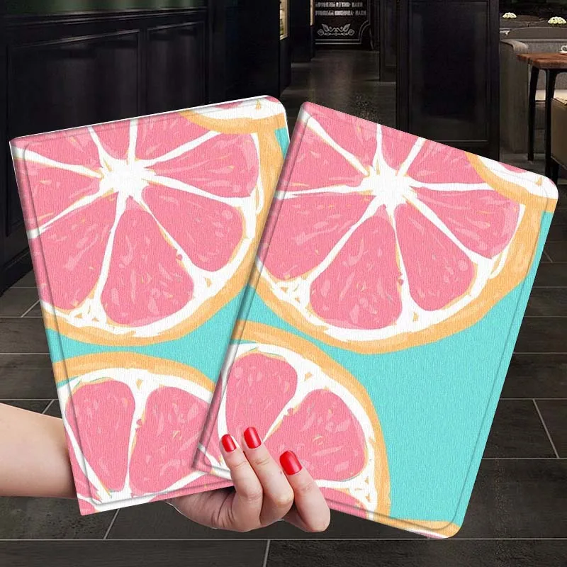 

Citrus Fruit Slices Pattern For iPad Air Mini 9.7 2 4 5 11 6th 7th gen 13 3 1 2 4 5 6 7 7.9 10.9 10.5 Inch Tablet Case