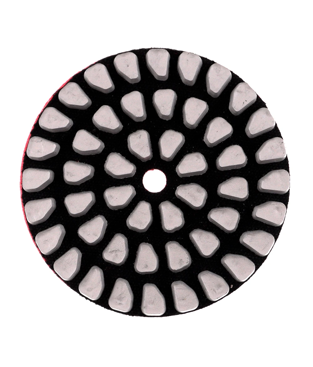 7 Stück 4-Zoll-Trockenpolierscheiben für Betonböden, 6 mm, super scharfe Schleifscheiben für Granit, Marmor und Betonböden. – Detail 8