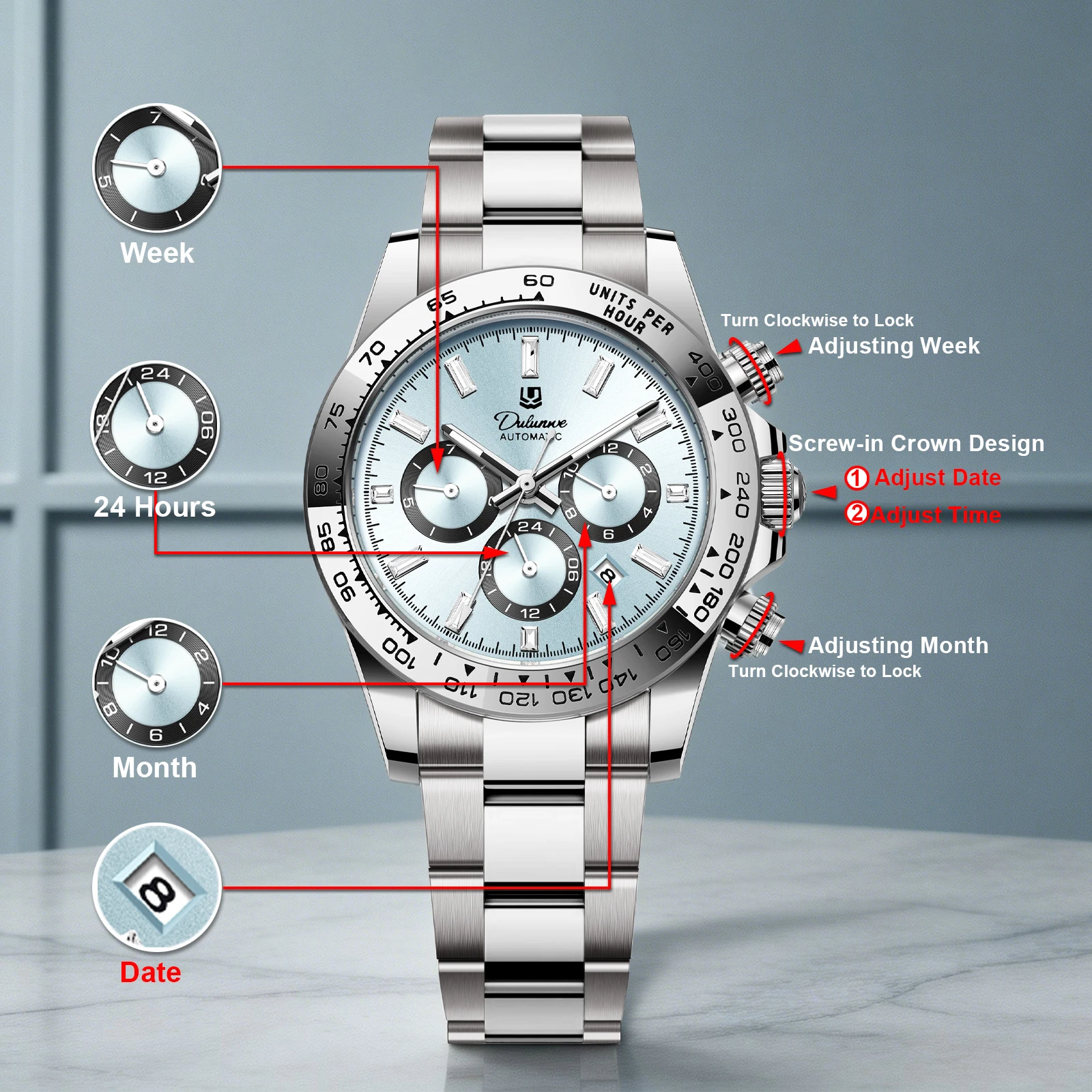 Jam Tangan Mekanis Otomatis Pr - Cartier Watch Tank ulasan dan harga
