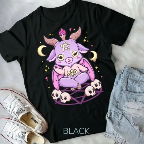 Kawaii Pastel Gothic Schattige Griezelige Krampus - Unisex Vorm T-Shirt