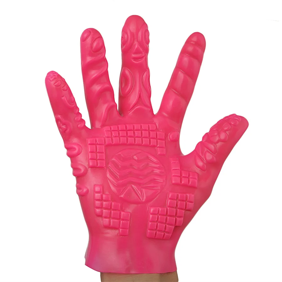 Guantes sexuales para masturbación, masaje de senos, punto G, estimulador de clítoris vaginal, guantes para dedos, Juguetes sexuales eróticos para parejas y mujeres