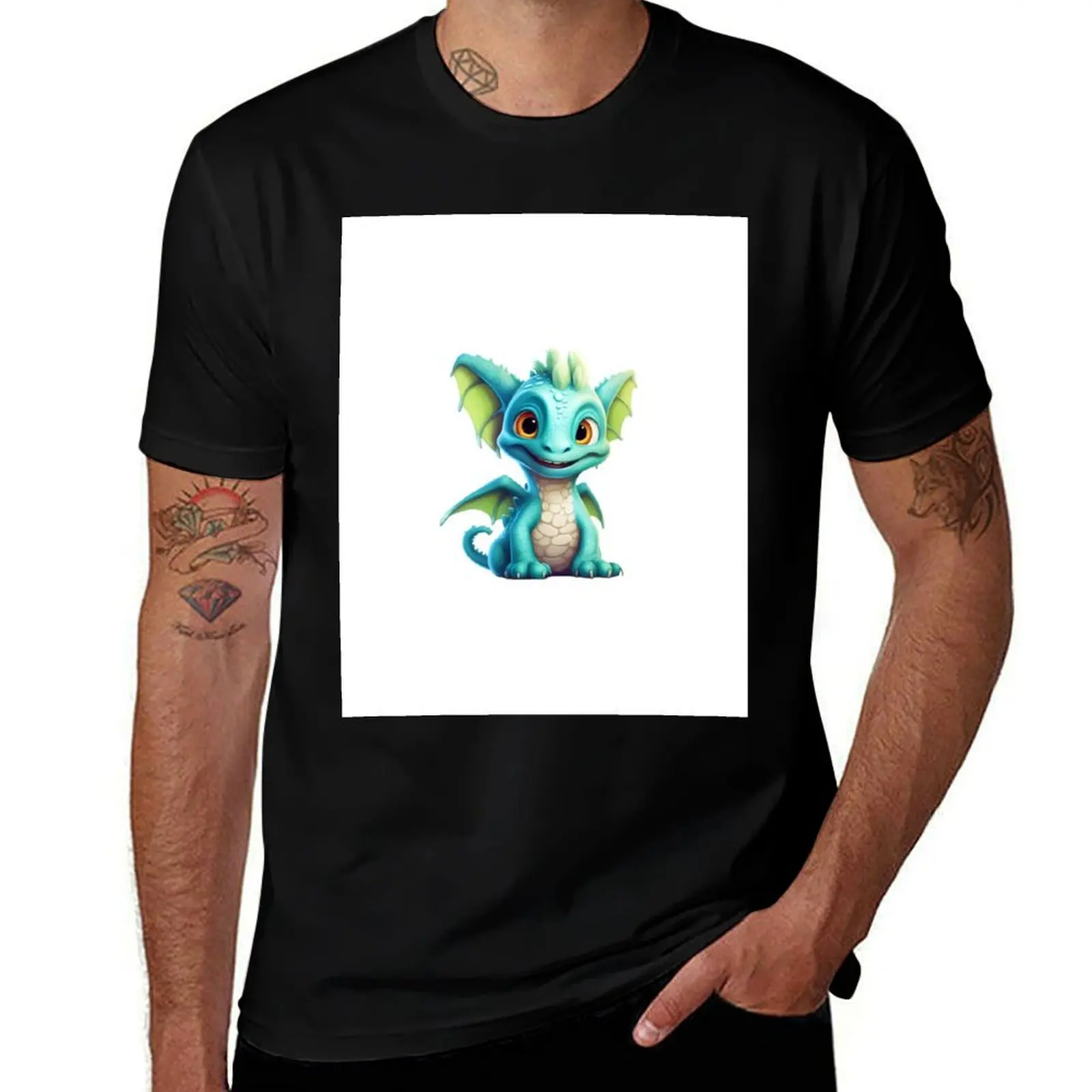 Baby dragon / baby dragon T-Shirt Basic Comfort Fit for Men T-Shirt