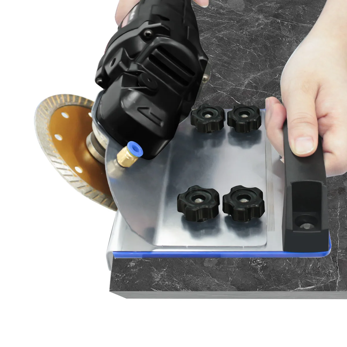 45도 챔퍼 절단 45 °   타일 절단용 각도 타일 챔퍼링 도구, 타일 세라믹 스톤용 앵글 그라인더 스탠드