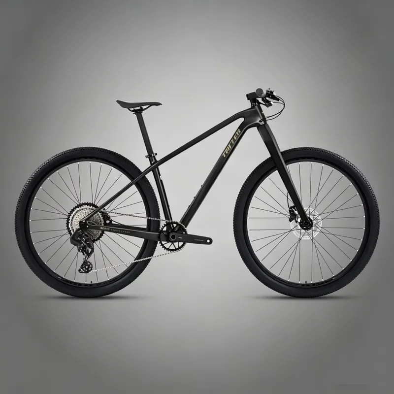 High Modulus Carbon Racing Mountain Bike 13-Speed Hydraulic Disc Brake 29/27.5" All Terrain Hardtail Bicycle with Ordinary