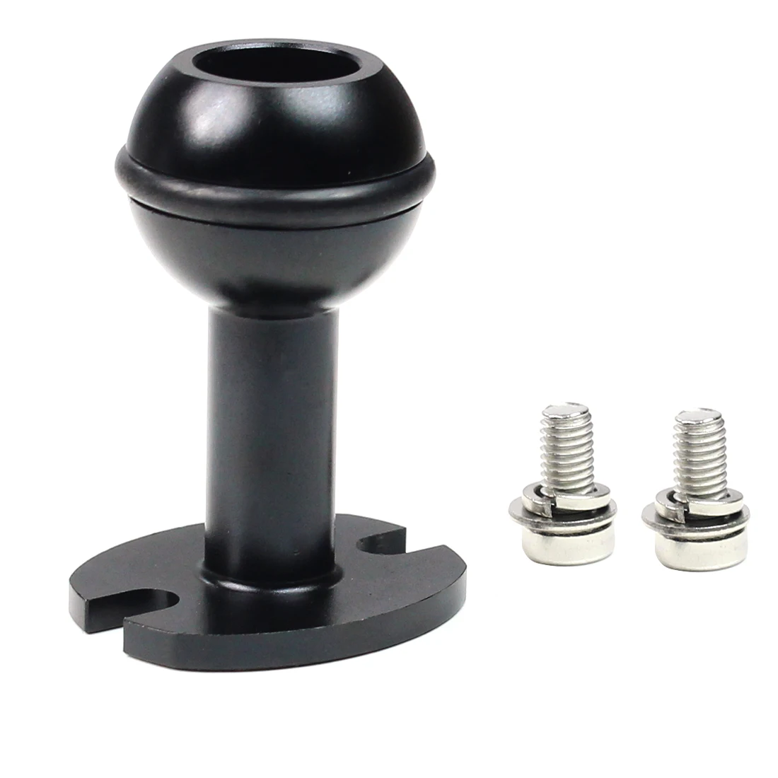 1-Zoll-Kugelkopf-Adapter 1/4 Zoll M5 verstellbare Schraube feste Halterung für GoPro SJCAM Action-Kamera Unterwasser-Tauchhalterung Tablettklemme – Detail 2