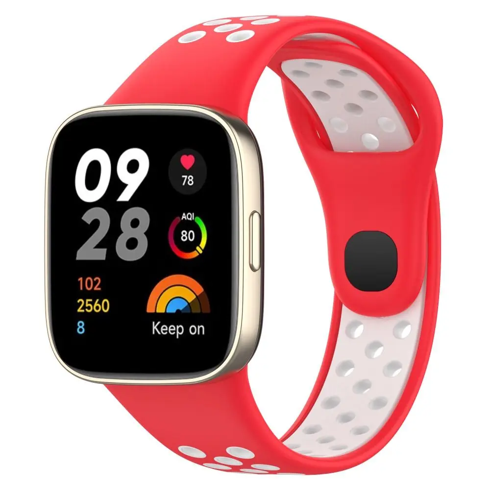 Accessories Watchband Two-Color Bracelet Replacement Silicone Strap For Redmi Watch 3