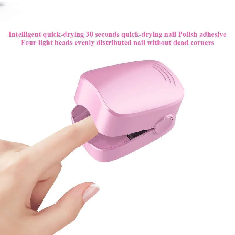 The Quick-drying Nail Salon Manicure Lamp New Mini Nail Phototherapy Machine Led As Light Phototherapy Light Light Nail Lamp