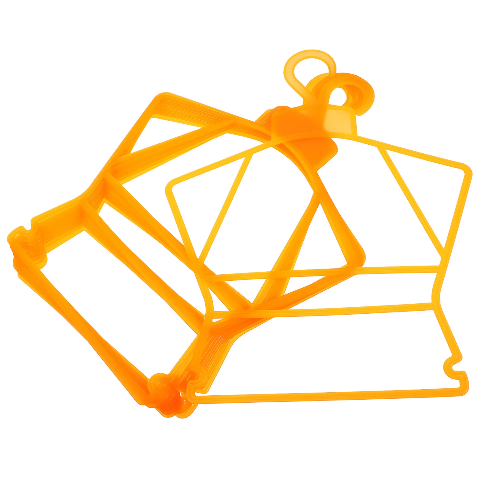 

10Pcs Baby Hangers Plastic Infant Clothes Organizer Sturdy Small Hangers for Closet Kids Garment Outfit Storage Rack