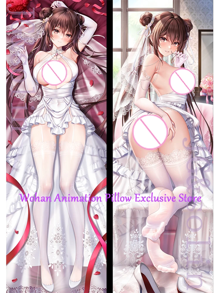 Dakimakura Anime Pillow Cover Matsuri Tougetsu Double Sided Print 2-Side Print Pillowcase Body Decoration