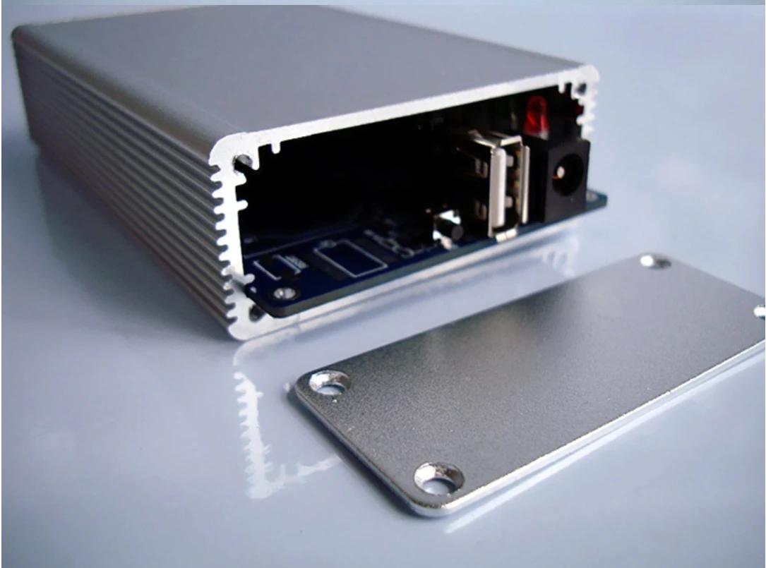 66x27 wiring aluminum box aluminum alloy profile circuit board enclosure instrument panel chassis housing 8003