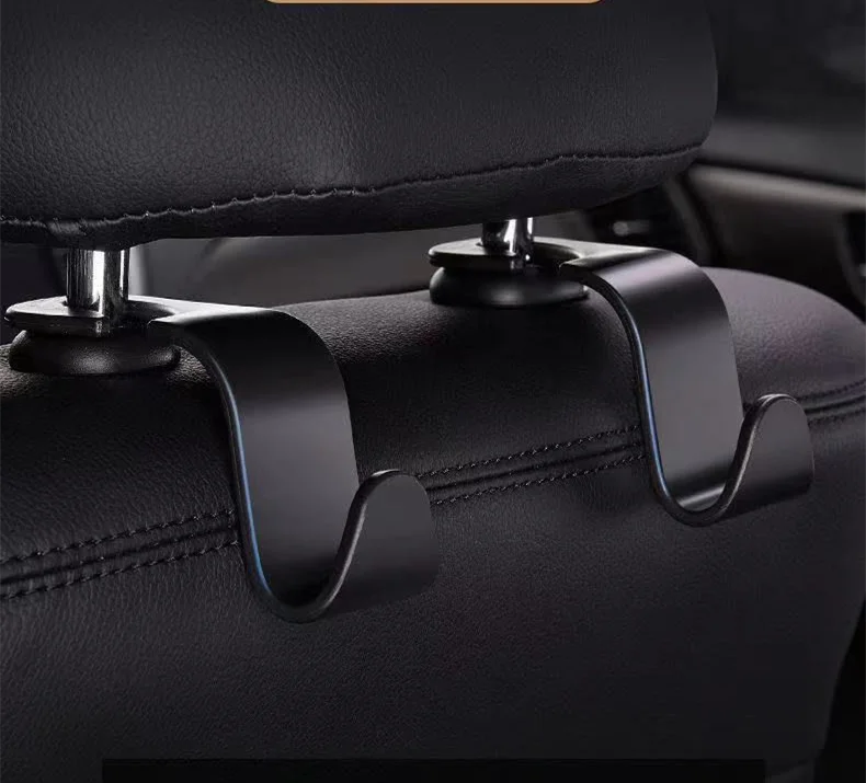 Gancho Universal para Encosto de Banco de Carro, Acessório Portátil para Carro, Suporte de Armazenamento para Bolsa, Carteira e Decoração
