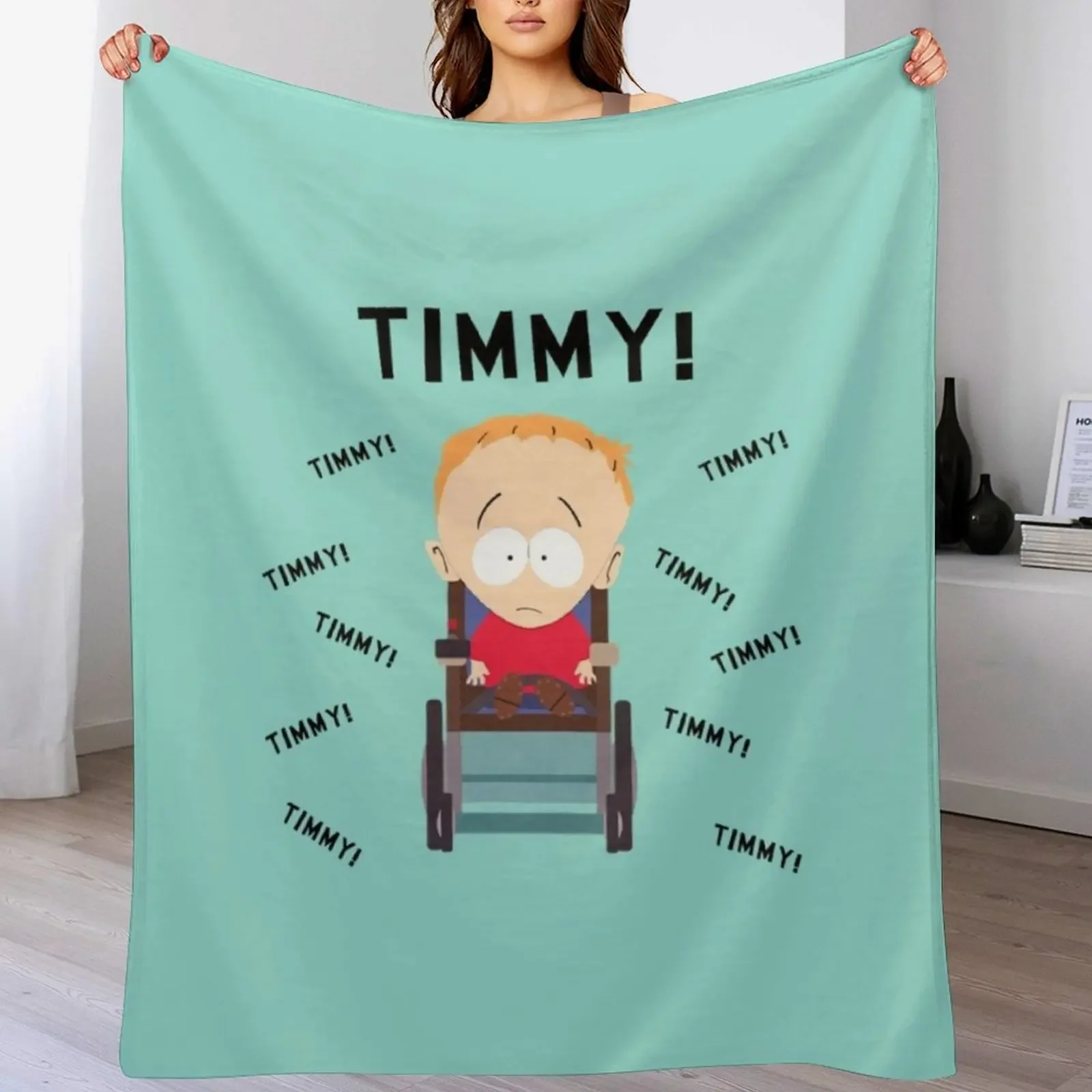 

TIMMY Throw Blanket Stuffeds Multi-Purpose Luxury Designer Luxury Blankets