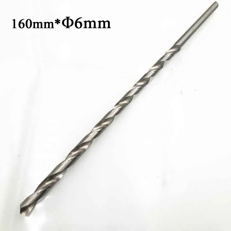 HSS Drill Bits Set 2-6mm Diameter 160-300mm Length Straight Shank Twist Drill Bits Extra Long HSS Straight Shank  Drill Bit