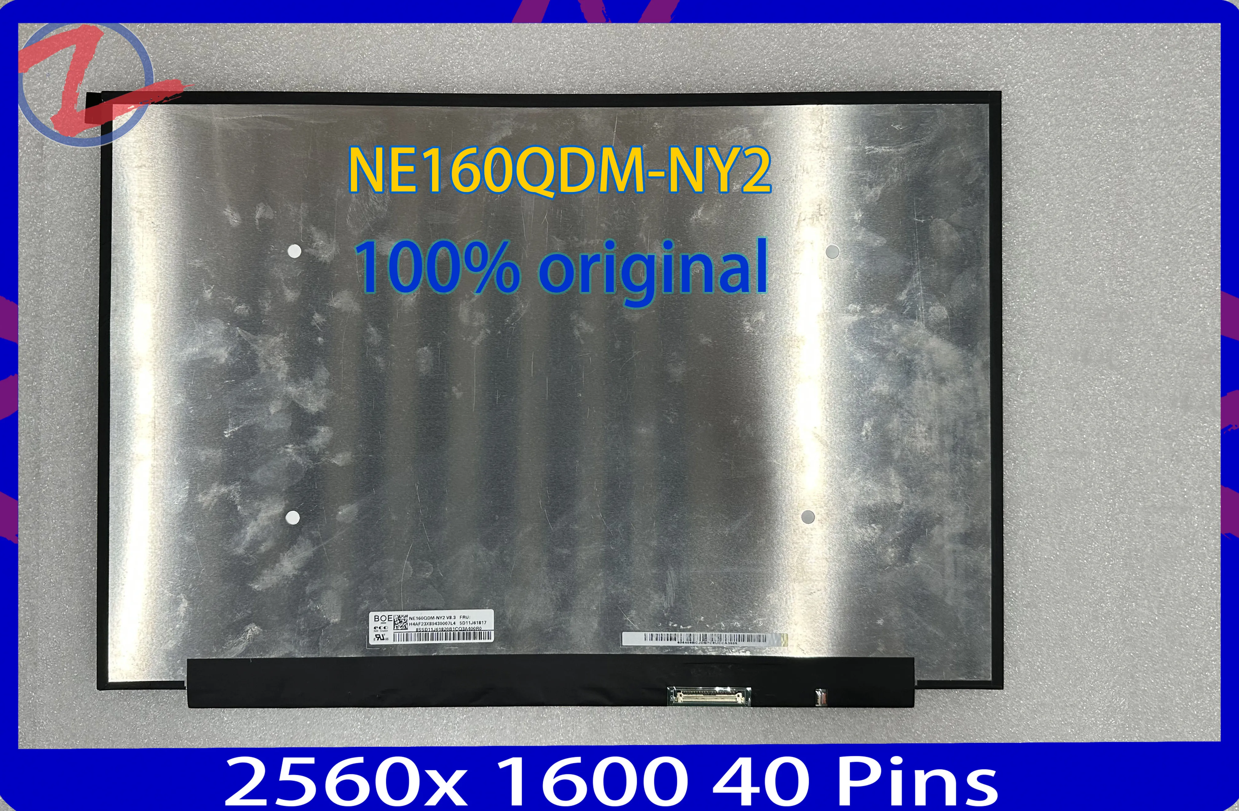 NE160QDM-NY2 NE160QDM-NY1 16 inch Laptop LCD display screen Non-Touch Screen 2560X1600 QHD 40Pin EDP 120HZ