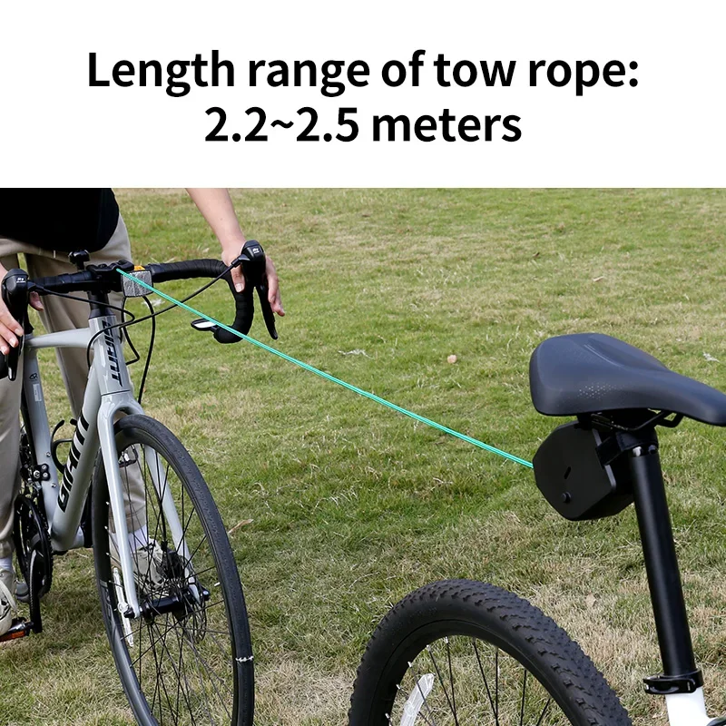 Bicycle Tow Rope Bungee Cord Strap for Parent-Child Bike Towing MTB Elastic Retractable Convenient Trailer Rope Bike Accessories image 3