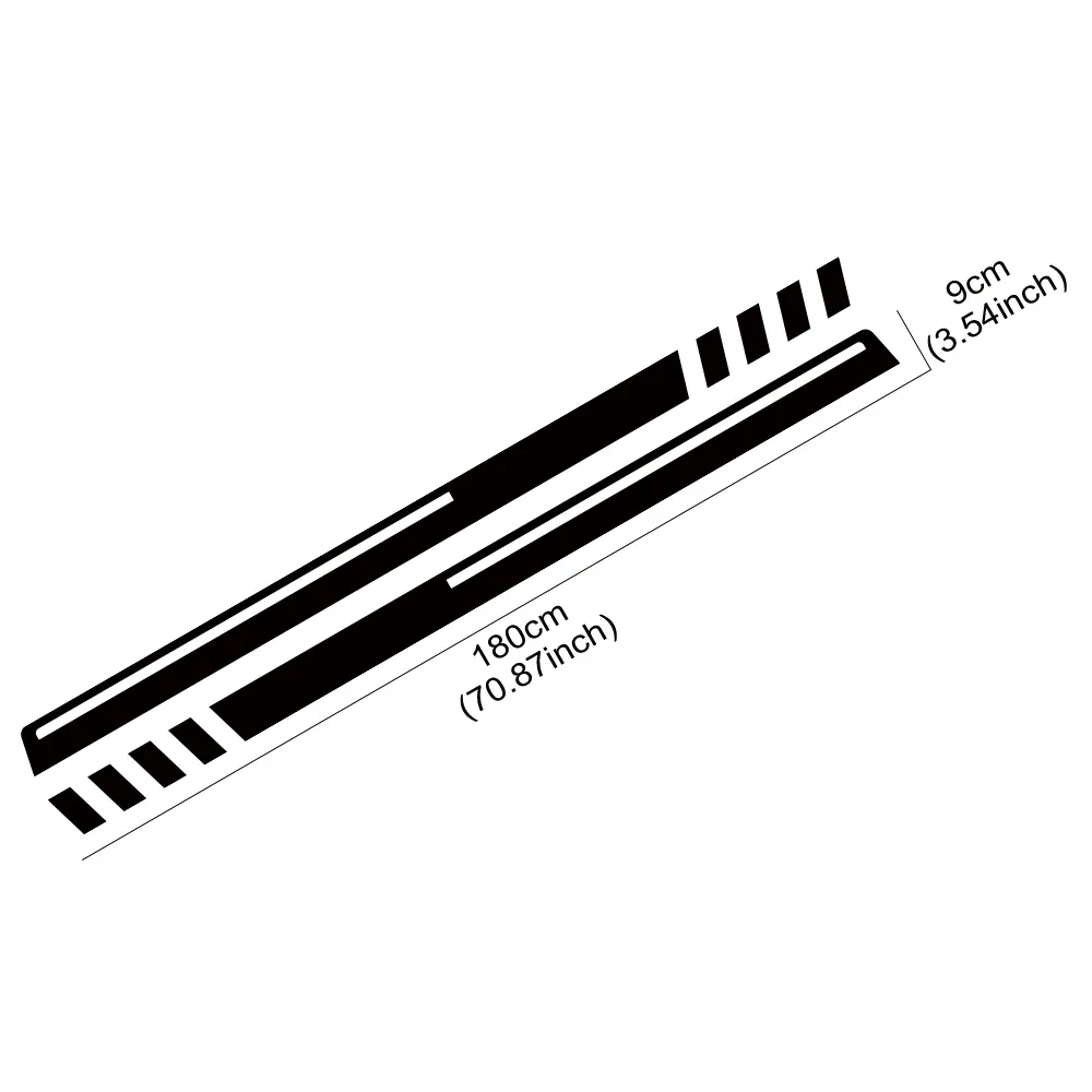 

Car Sticker For Ford Bronco Door Side Stickers Kit Wrapping Vinyl Film Waterproof PVC Decals Auto Styling Car Accessories