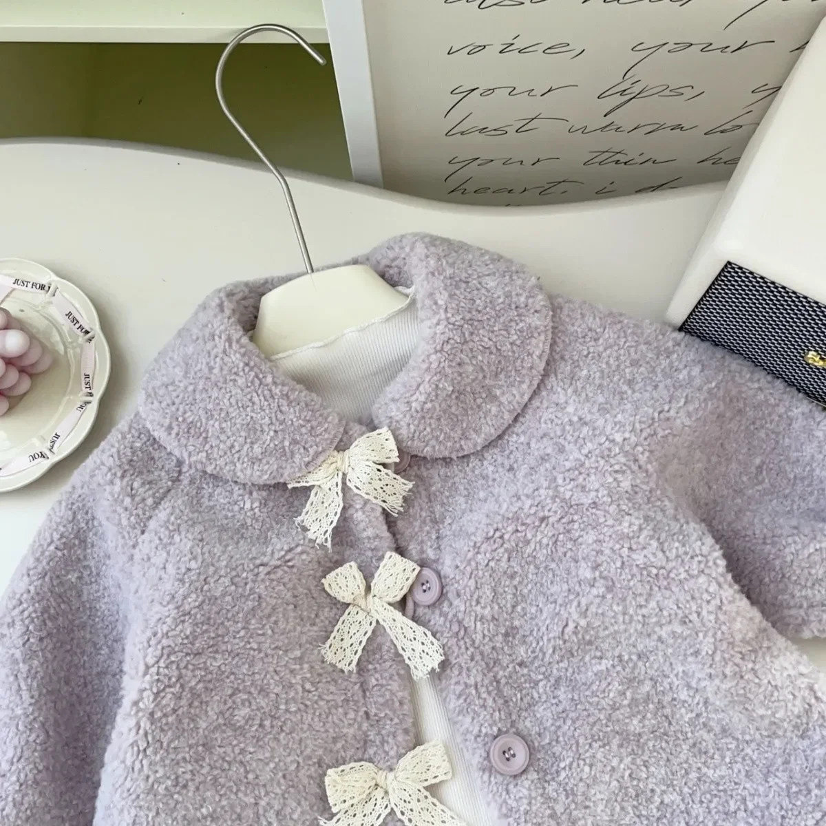 New Fashionable Children's Baby Thick Warm Princess Jacket Top Girls' Coat Autumn/Winter