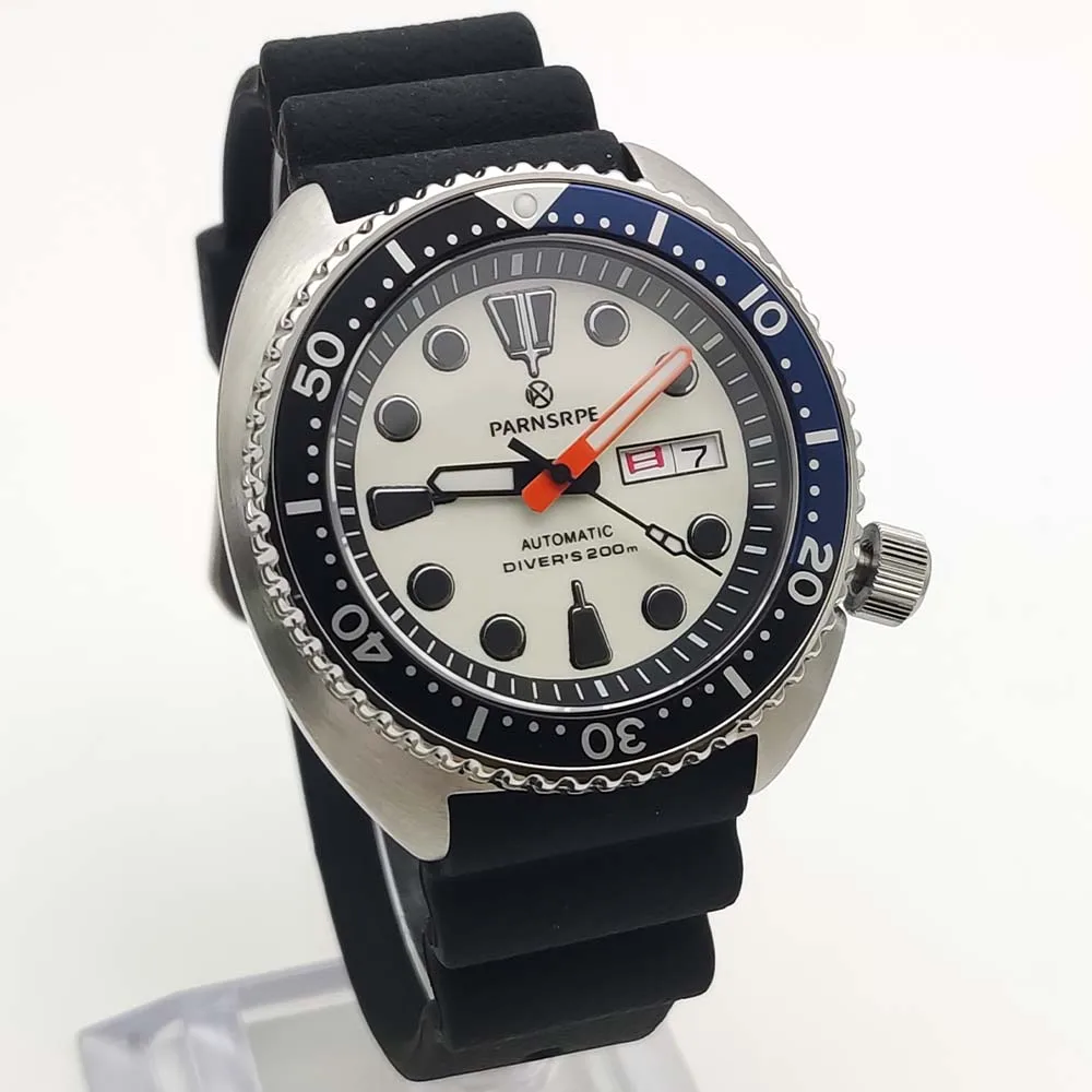 Men's NH36 Day Date Day Display Automatic Mechanical Watch, Sapphire Glass, Stainless Steel Waterproof Watch, New