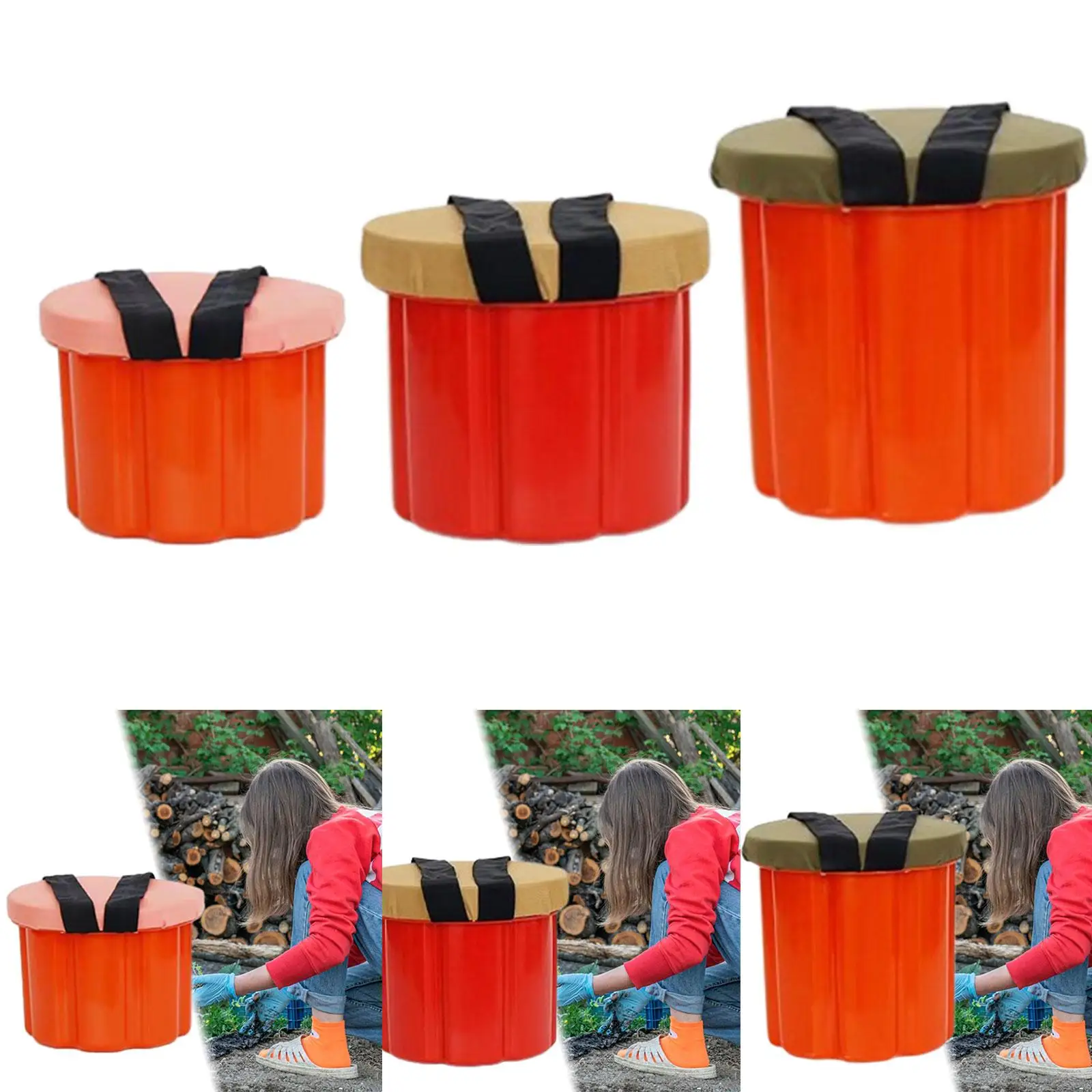 

Field Work Stool Gardening Stool Household Compact Picnic Chair Gardening Hip Work Seat Farming Cushion Chair for Picnic Yard