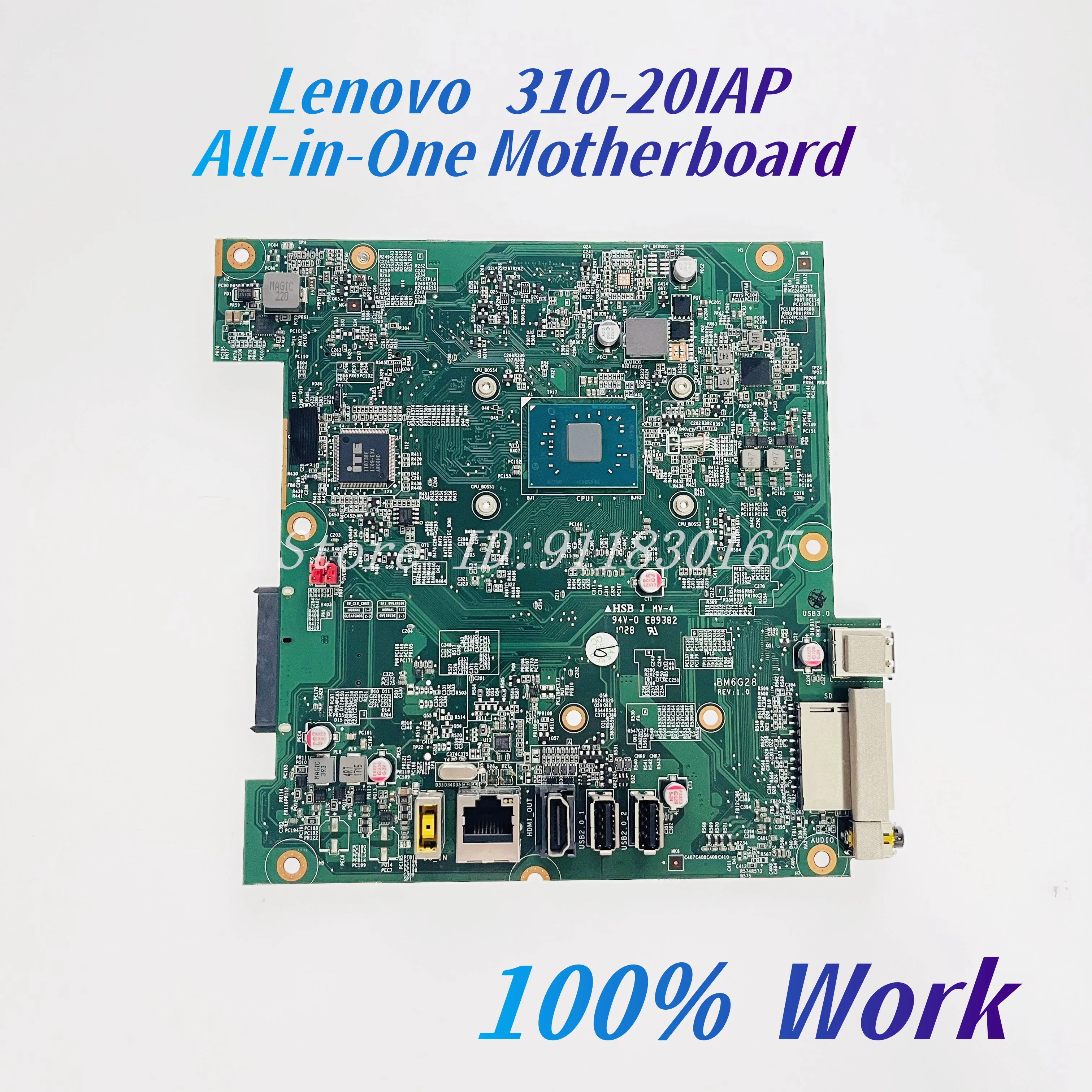 IAPLSB REV:1.0 For Lenovo Ideacentre 310-20IAP All in One Motherboard With Intel CPU DDR3L Motherboard 100% tested fully work