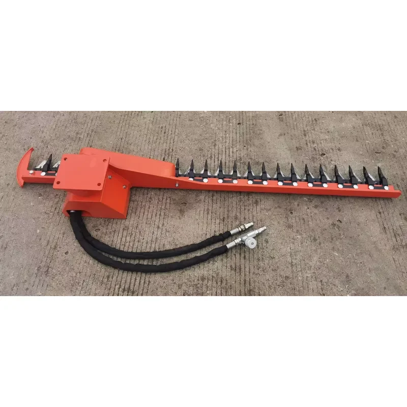 Hydraulic Hedge Trimmer Sickle Bar Mower for 1-8 Ton Mini Excavator, 1.2-2.0m Cutting Width
