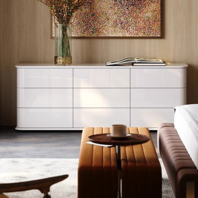 

Роскошный белый стол для телевизора, офисный универсальный органайзер, стеклянный стол для телевизора, дизайнерская скандинавская современная модная мебель для телевизора