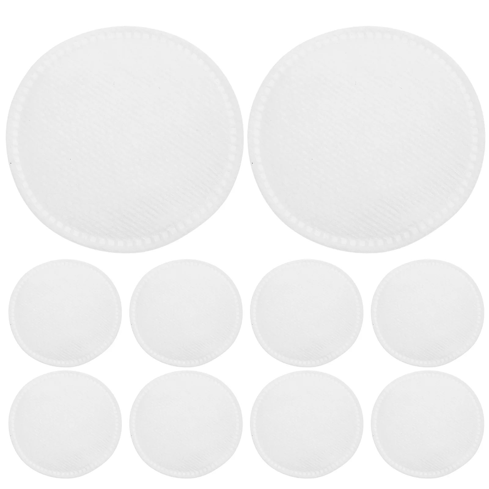 60 個メイク落としコットンパッドラウンドソフト吸収性フェイシャルクレンジングパッドマニキュア除去スキン