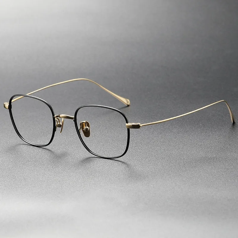 

Retro Ultra-light Japanese Brand Designer Prescription Eyewear for Men Glasses Frames GWS199 Titanium Myopia Small Women Gafas
