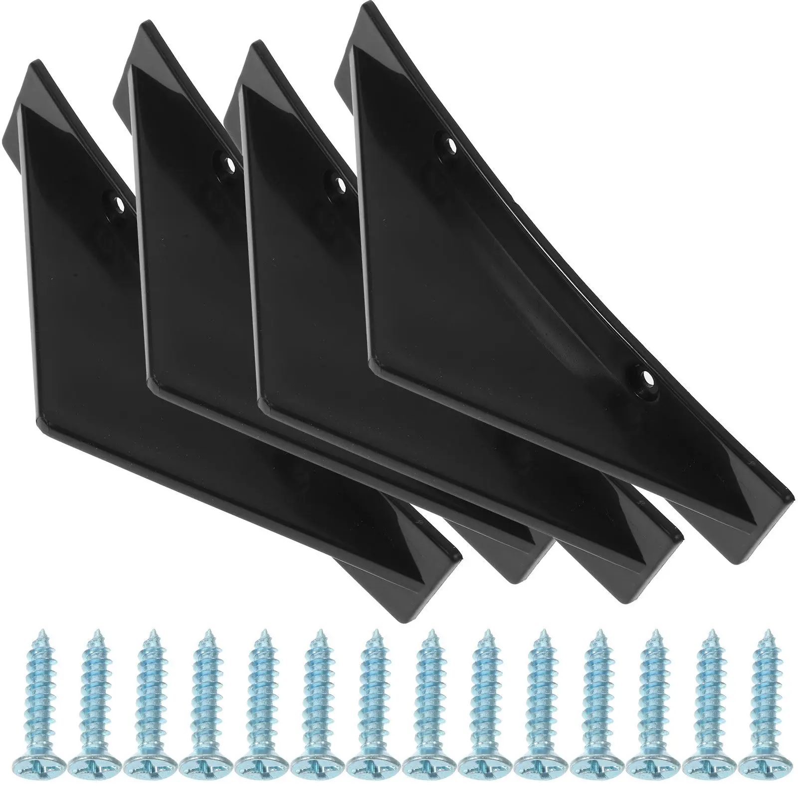 

Rear Bumper Diffuser Fins Spoiler Automotive Mini Trunk Car Accessories Splitter