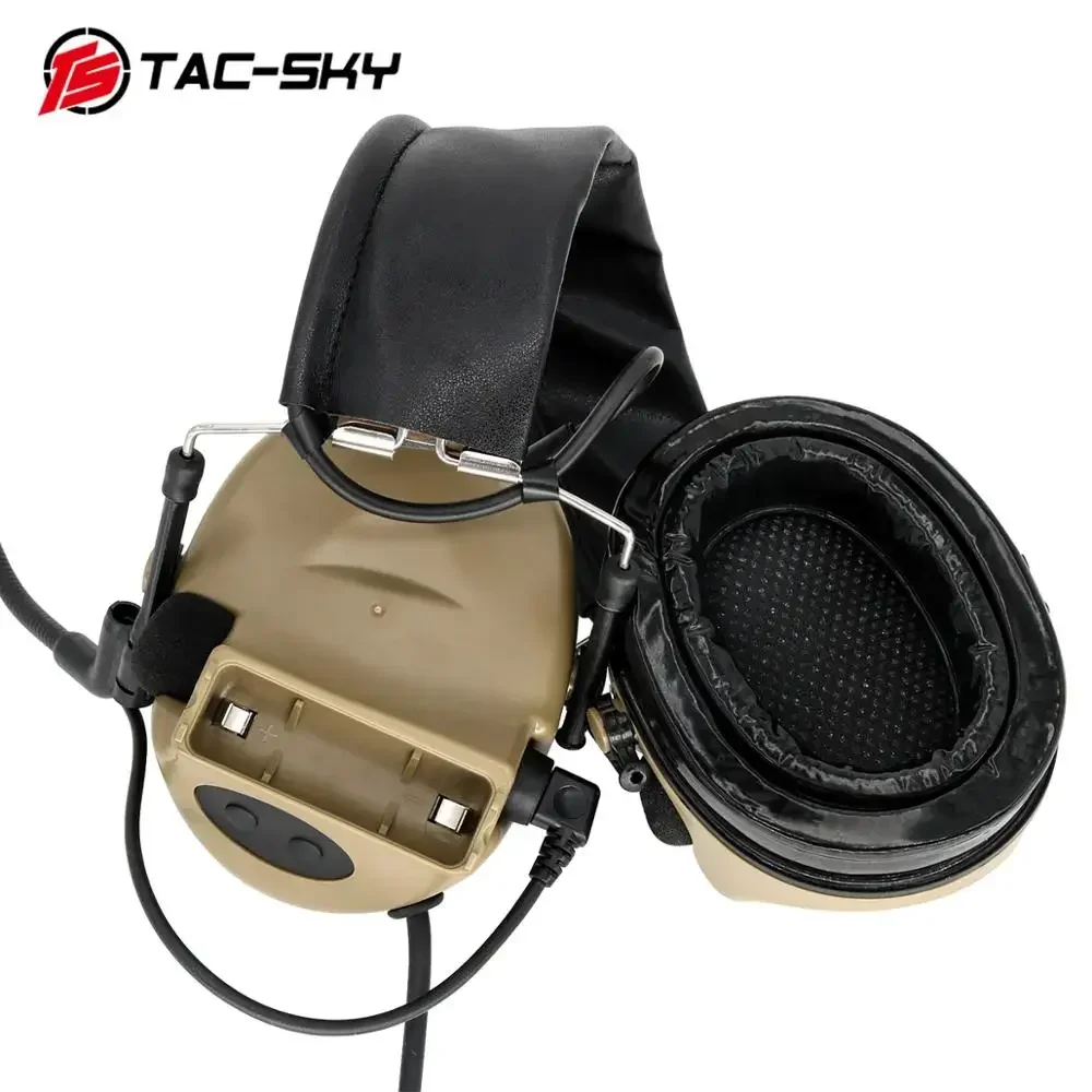 

TS TAC-SKY COMTA II Noise Reduction Pickup Silicone Earmuffs Version Outdoor Hunting Sports Hearing Defense Tactical Headset