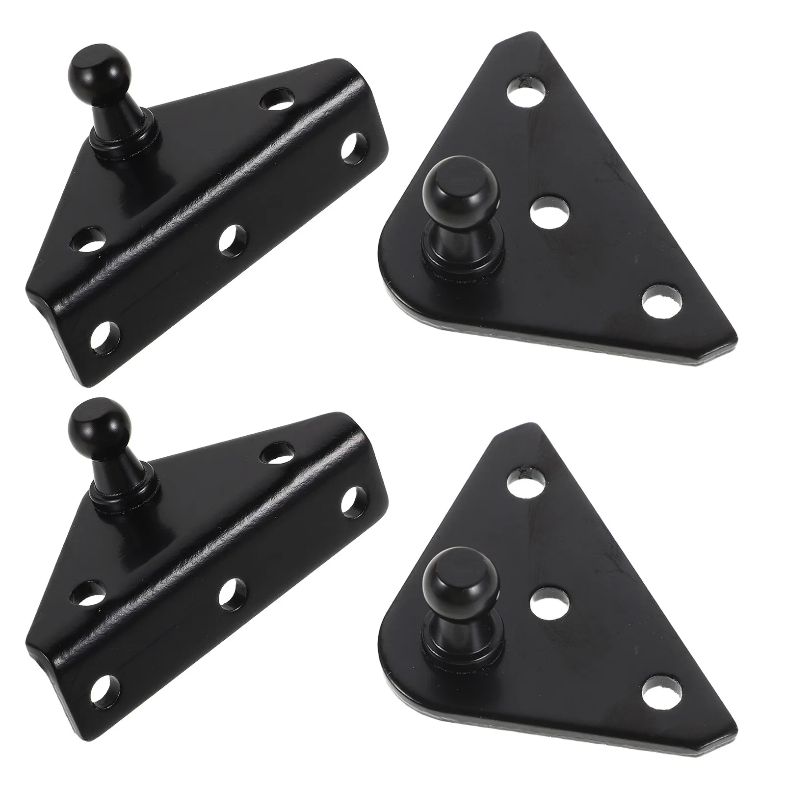 

4Pcs 10Mm Steel Ball Stud Mounting Bracket for Gas Strut Lift Support Universal Spring Strut Prop Bracket Shock Absorbing Quiet